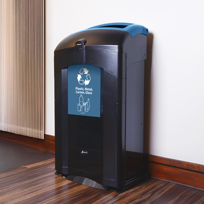 Nexus&reg; 26G Plastic, Metal, Carton and Glass Recycling Container