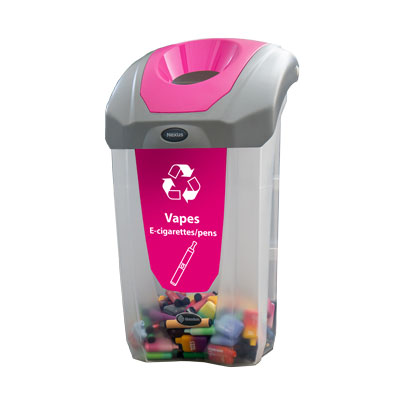 C-Thru Nexus&reg; 8G  - 8 Gallon Recycle Bins