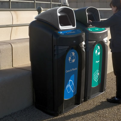 Nexus&reg; City Cans / Plastic Bottle Recycling Bin