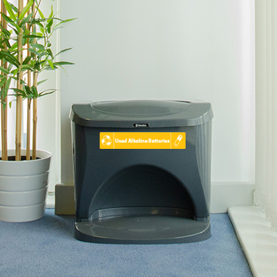 Nexus&reg; Stack 8G Battery Recycling Bin - Variety Decal Set