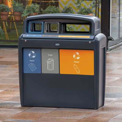Nexus&reg; Transform City - 40 Gallon Recycling Stations