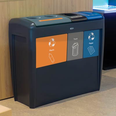 Nexus&reg; Transform - <br>40 Gallon Trash & Recycling Stations