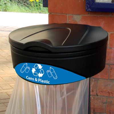 Glasdon Orbit&trade; Commercial Trash Bag Holders