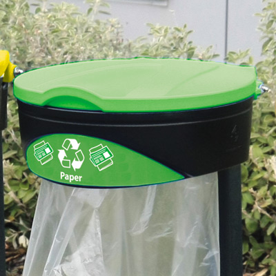 Glasdon Orbit&trade; Commercial Trash Bag Holders
