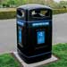 Glasdon Jubilee&trade; 80G Mixed Recyclables Recycling Bin