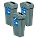 Pack of 3 Eco Nexus&reg; 23G PPE Waste Bins with Express Shipping