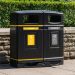 Glasdon Jubilee&trade; 58G Duo Recycling Receptacle
