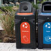 Nexus&reg; City Aluminum Recycling Bin