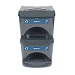 Nexus&reg; Stack 16G Battery Recycling Bin with Express Shipping - Blue Battery Decal Set