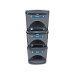 Nexus&reg; Stack 24G Battery Recycling Bin with Express Shipping - Blue Battery Decal Set